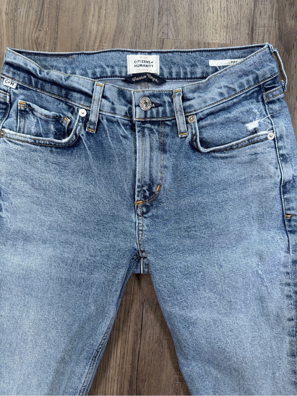 Citizens of Humanity Inga Low Rise Skinny Jeans 25 - Picture 2 of 16